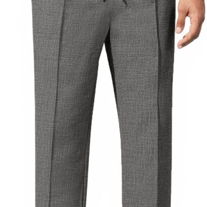 Mens Casual Pants Lightweight Summer Beach Dress Pants