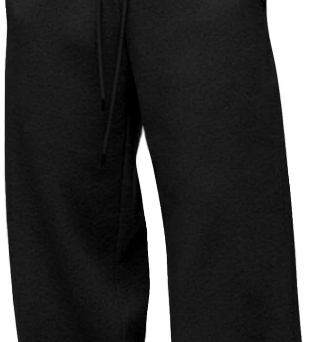 Men's Baggy Sweatpants Wide Leg Fleece Lounge Joggers with Deep Pockets